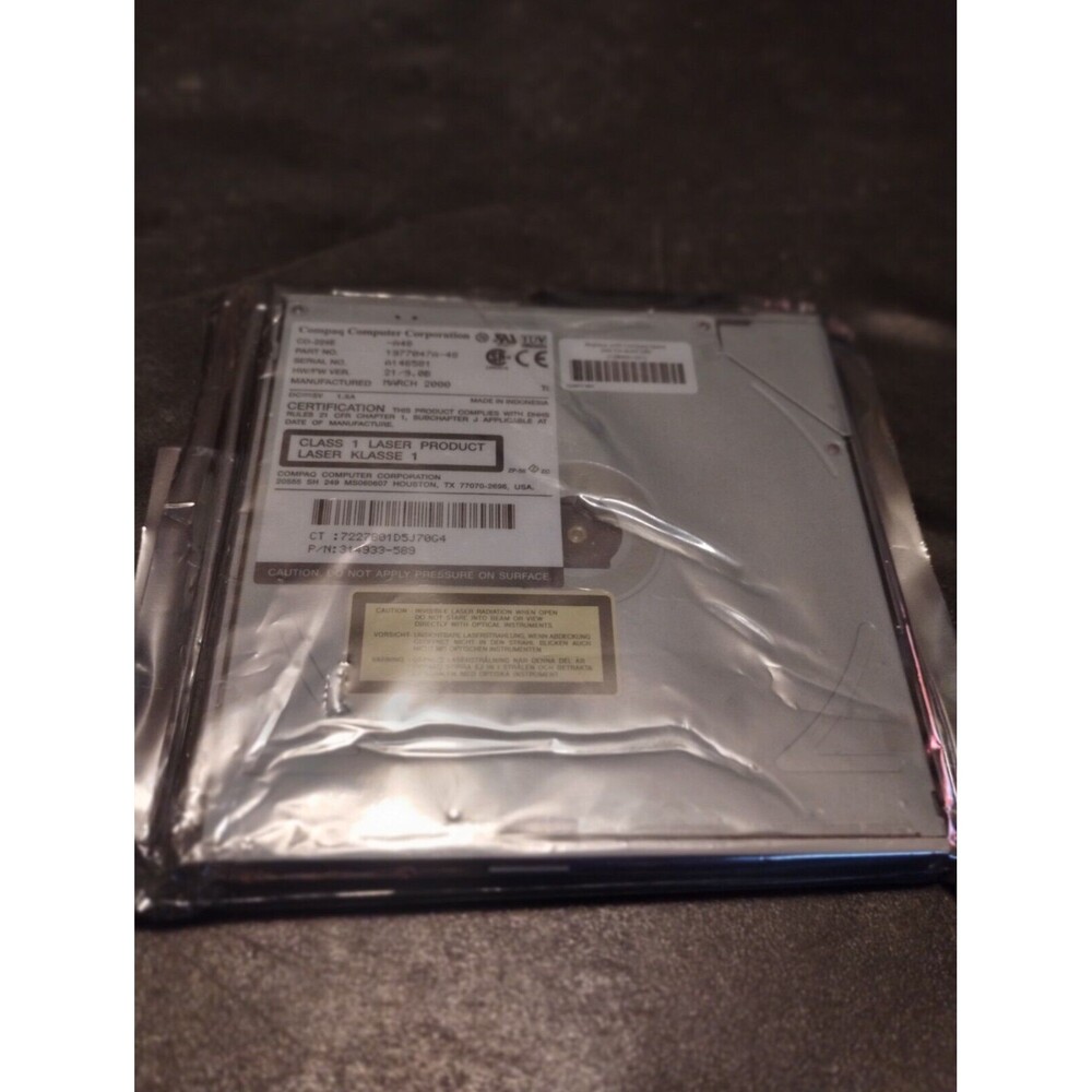 CD-224E-A48 1977047A-48 314933-589 TEAC COMPAQ HEWLETT PACKARD HP CDROM DRIVE SL